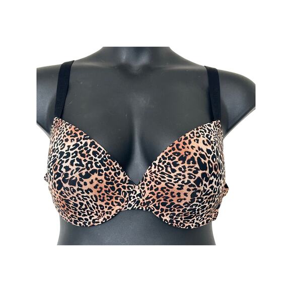 Juicy by Juicy Couture Other - Juicy Couture Women's Bra 42 D Leopard Print Underwire Adjustable Straps
